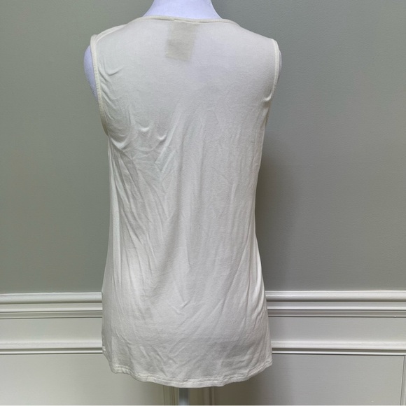 Vocal Brand White Grommet Top M - Picture 3 of 7